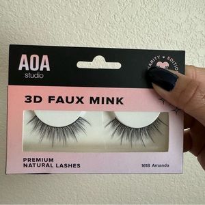 AOA Faux Mink False Eyelashes Falsies Dramatic Lashes